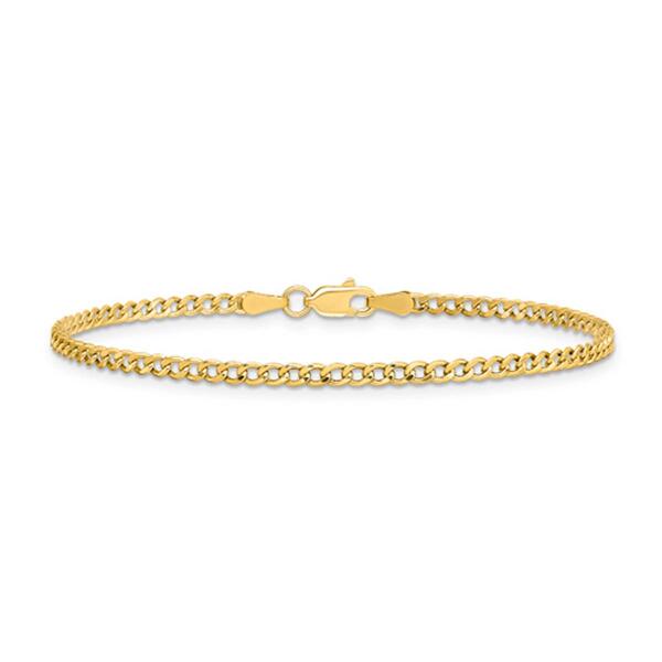 Gold Classics&#40;tm&#41; 14kt. Yellow Gold Chain Anklet - image 