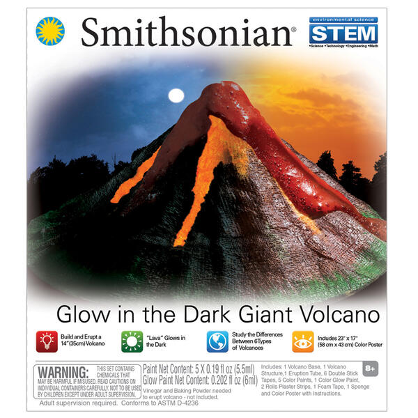 Smithsonian Giant Volcano Kit - image 