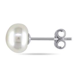 Gemstone Classics&#8482; Sterling Silver Pearl Stud Earrings