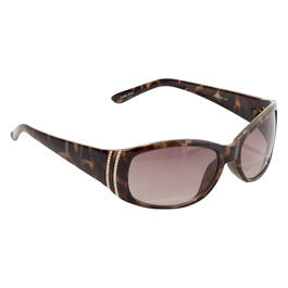 Womens Ashley Cooper(tm) Plastic Mod Oval Wrap Sunglasses