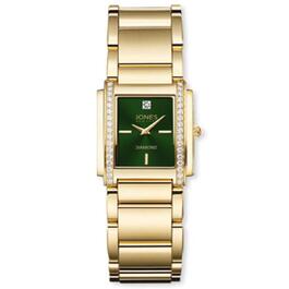 Womens Jones New York Gold-Tone Bracelet Watch - 14987G-42-X27