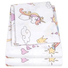 Sweet Home Collection Fun & Colorful Magical Unicorn Sheet Set