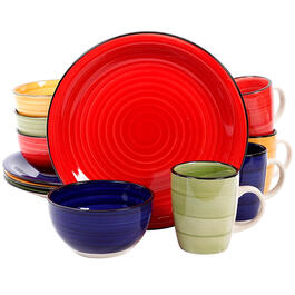 Gibson Color Vibes 12pc. Dinnerware Set