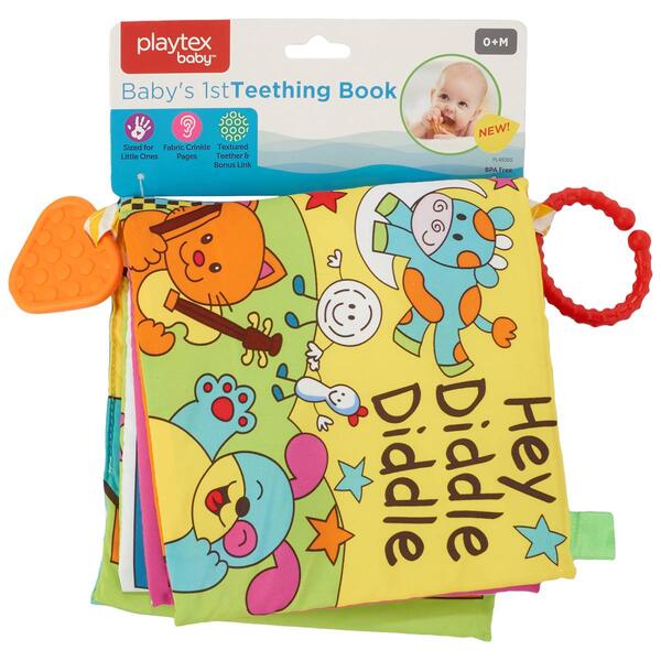 Baby Unisex Playtex Hey Diddle Diddle Teething Book - image 