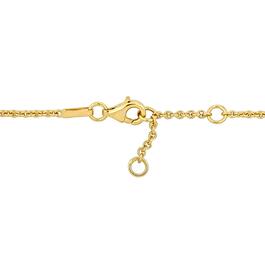 Silver and 18kt. Yellow Gold Plated Mom Charm Bracelet