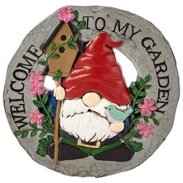 Welcome to my Garden Cement Stone with Gnome