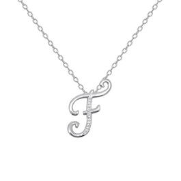 Accents by Gianni Argento Accent Initial F Pendant Necklace