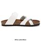 Womens White Mountain Gracie Slide Footbed Sandals - image 2