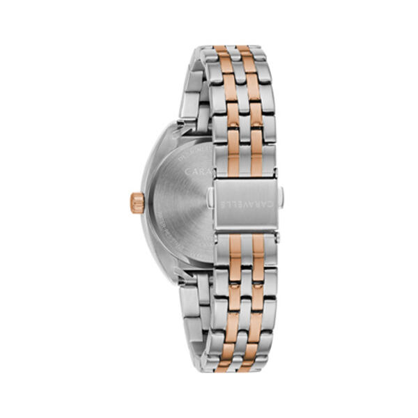 Womens Caravelle Two-Tone Bracelet Watch - 45L180
