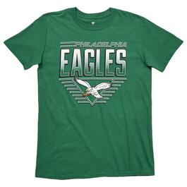 Mens Fanatics Short Sleeve Eagles Standard Heritage T-Shirt