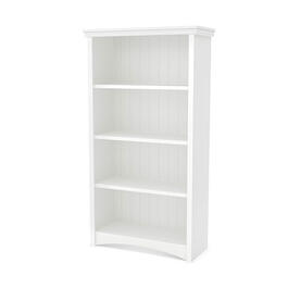 South Shore 4-Shelf Bookcase - Pure White