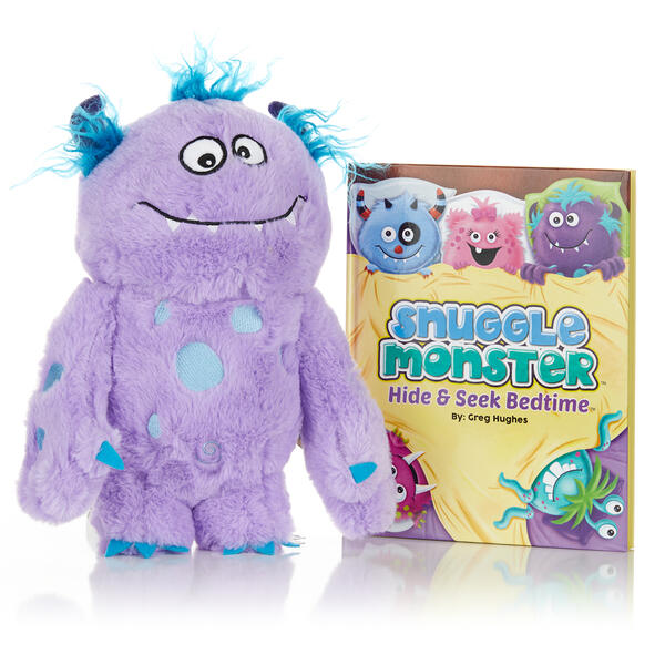 Continuum Games Purple Snuggle Monster Hide & Seek Bedtime