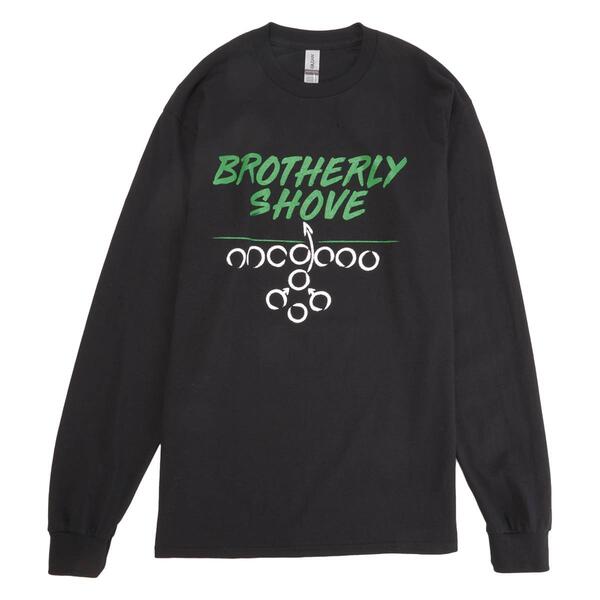 Mens Philly Brotherly Shove Long Sleeve T-Shirt - image 