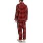 Mens Big & Tall Hanes&#174; Plaid Flannel Pajama Set - image 3