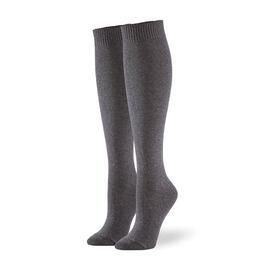 Womens HUE&#40;R&#41; Flat Knit Knee Socks