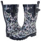 Womens Capelli New York Mid Ornate Paisley Ankle Rain Boots - image 1