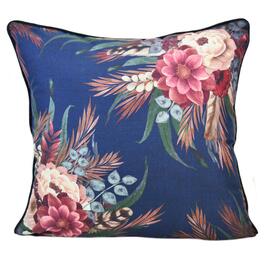 Your Lifestyle Tartan Floral Decorative Pillow - 18x18