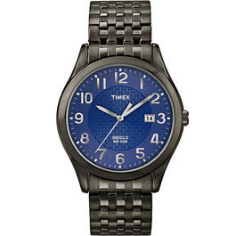 Mens Timex&#40;R&#41; Black Dial Watch - T2P2039J