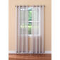 Dazzle Metallic Sheer Grommet Curtain Panel - image 1