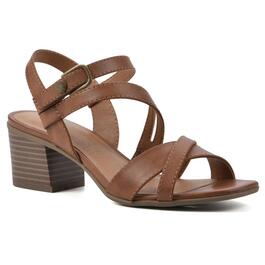 Womens White Mountain Let Go Strappy Sandals