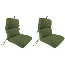 Jordan Veranda Hunter Universal Chair Cushions - Set Of 2