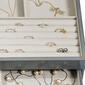 Mele & Co. Misty Glass Top Wooden Jewelry Box - image 4