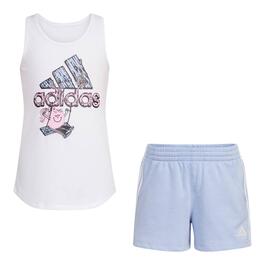 Toddler Girl adidas(R) Happy Gal Tank Top &amp; Shorts Set