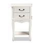 Baxton Studio Gabrielle French Country 2 Drawer Nightstand - image 3