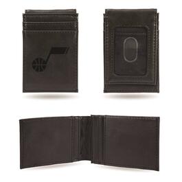 Mens NBA Utah Jazz Faux Leather Front Pocket Wallet