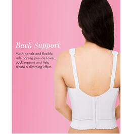 Womens Exquisite Form Fully&#174; Back Close Wire-Free Longline Bra