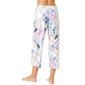 Womens HUE&#174; Rejuvenation Plaid Capri Pajama Pants - image 2