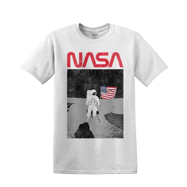 Young Mens NASA Graphic Tee - image 