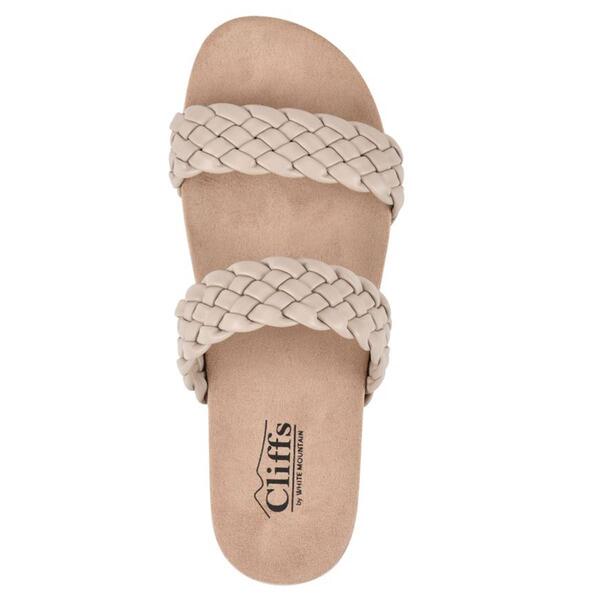 Womens Cliffs by White Mountain Truly Slide Sandals