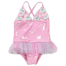 Toddler Girl Floatimini&#40;R&#41; Butterfly Petal One Piece Swimsuit
