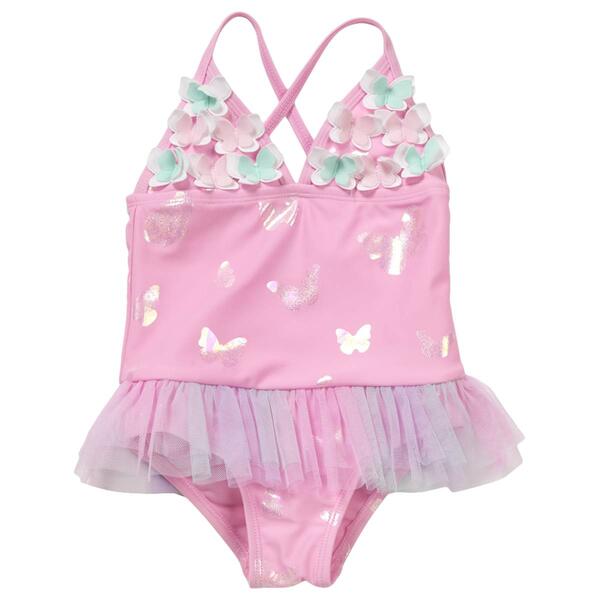 Toddler Girl Floatimini&#40;R&#41; Butterfly Petal One Piece Swimsuit - image 