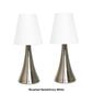 Simple Designs Valencia Touch Table Lamp Set w/Shade-Set of 2 - image 10