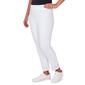 Womens Ruby Rd. Spring Breeze Solid Denim Ankle Pants - image 3