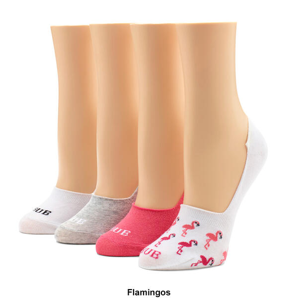 Womens HUE&#174; 4pk. Sneaker Liner Socks