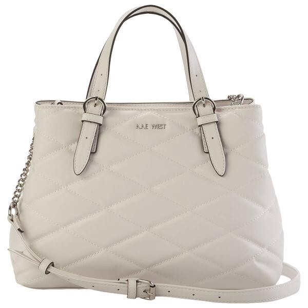 Nine West Issy Quilted Satchel - image 