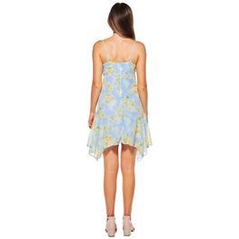 Juniors Almost Famous&#8482; Julia Chiffon Handkerchief A-Line Dress