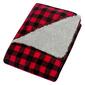 Trend Lab&#174; Buffalo Check Faux Shearling Blanket - image 3
