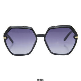 Womens Tropi-Cal Jasmine Geometric Faceted Sunglasses
