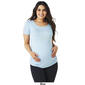 Womens Due Time Short Sleeve Arriving Soon Slogan Maternity Tee - image 4