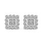 Moluxi&#8482; Sterling Silver 4ctw. Moissanite Oval Stud Earrings - image 2