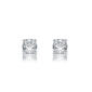 Nova Star&#40;R&#41; White Gold Lab Grown Diamond Stud Earrings - image 1