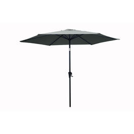 9ft. Steel Market Umbrella - Fog