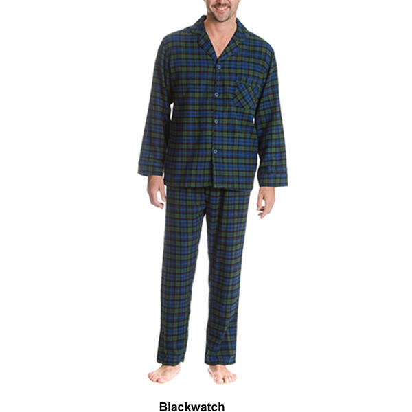 Mens Hanes&#174; Ultimate&#174; Flannel Pajamas