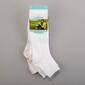 Womens Cuddl Duds(R) 3pk. Vertical Twist Solid Ankle Socks - image 1
