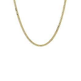 22in. 14kt. Over Sterling Silver Grometta Chain Necklace