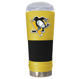 NHL Pittsburgh Penguins DRAFT Powder Coated Steel Tumbler